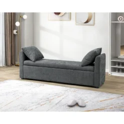 Pedro 59.4" Wide Storage Bench | ARTFUL LIVING DESIGN -Baxton Furniture Store GUEST 03c13b16 c458 4882 830e ca9057c8d34e