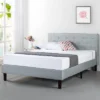 King Shalini Upholstered Platform Bed Frame Light Gray - Zinus -Baxton Furniture Store GUEST 053b7e39 d87c 483d aa5e 58d2648045bd