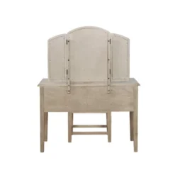 Sophie Vanity And Stool White Wash - Powell Company -Baxton Furniture Store GUEST 0659b921 4c17 4080 96d3 738b9e6b99bd
