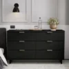 Granville Modern 6 Drawer Double Wide Dresser - Manhattan Comfort