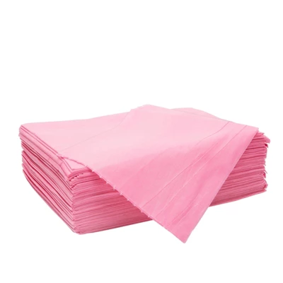 Stockroom Plus 25 Pack Disposable Massage Table Sheets, Spa Bed Cover For Tattoo Chair, Salon, Chiropractor, Pink, 31x78 In 6 Stockroom Plus 25 Pack Disposable Massage Table Sheets, Spa Bed Cover For Tattoo Chair, Salon, Chiropractor, Pink, 31x78 In - Image 4
