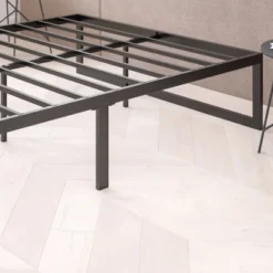 Flash Furniture 14 Inch Metal Platform Bed Frame - No Box Spring Needed With Steel Slat Support And Quick Lock Functionality -Baxton Furniture Store GUEST 0c62ee91 5be4 476f 8c7f 7bfb28ab2e8a
