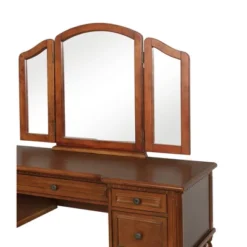 Zelda Vanity Mirror & Bench Warm Cherry - Powell Company 18 Zelda Vanity Mirror & Bench Warm Cherry - Powell Company -Baxton Furniture Store GUEST 0d0733b1 74dc 4bad bdfa 47873ce18786