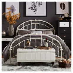 Darby Metal Bed - Inspire Q -Baxton Furniture Store GUEST 0ddb64da 6081 477e 8240 5345419fe2e7