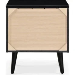 Lennox 2 Drawer Nightstand - Adore Decor -Baxton Furniture Store GUEST 0e5522d7 7ffd 4db7 be08 ea768365c5b3