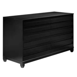 Ilya Solid Wood Modern Panel Front 6 Drawer Dresser - Saracina Home -Baxton Furniture Store GUEST 0ff1363c de24 4f47 a563 ea255a3e95ba