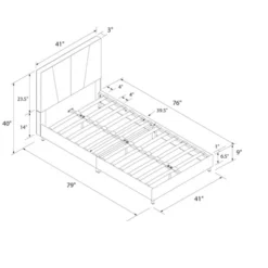 RealRooms Maverick Velvet Upholstered Platform Bed With Tufted Headboard -Baxton Furniture Store GUEST 10c08134 4c24 48c7 a127 753c33567770