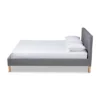 King Aneta Platform Bed Gray - Baxton Studio -Baxton Furniture Store GUEST 12a22ec9 311e 4ca0 8acb 8831e0f0b934