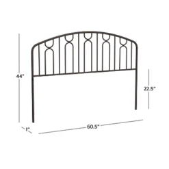 Full/Queen Riverbrooke Metal Arch Scallop Headboard Bronze - Hillsdale Furniture 14 Full/Queen Riverbrooke Metal Arch Scallop Headboard Bronze - Hillsdale Furniture -Baxton Furniture Store GUEST 12ae5f24 0f71 43ed a1f4 aaa64545e867