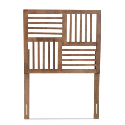 Adler Wood Headboard Walnut - Baxton Studio 3 Adler Wood Headboard Walnut - Baxton Studio