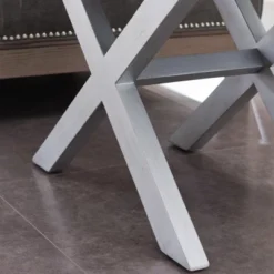 Mirrored Diamond Filigree X Base Nightstand/Table Silver Leaf - Leick Home 21 Mirrored Diamond Filigree X Base Nightstand/Table Silver Leaf - Leick Home -Baxton Furniture Store GUEST 133c63e9 bbee 4923 9839 86991558990a