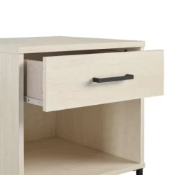 Kelly Nightstand Ivory Oak - Novogratz -Baxton Furniture Store GUEST 14028c09 4037 4f17 bf80 0a3be2d00b90