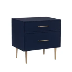 Gloria 2 Drawer Nightstand - Linon -Baxton Furniture Store GUEST 140e14e7 775a 44b9 ba0b be7b1e8a2eb7