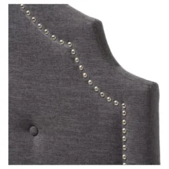 Cora Modern And Contemporary Fabric Upholstered Headboard - Twin - Baxton Studio -Baxton Furniture Store GUEST 141d9395 69e4 4e84 bfad ffb0471c75cd