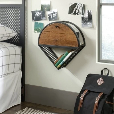 Boulevard Cafe Hanging Nightstand Black - Sauder 3 Boulevard Cafe Hanging Nightstand Black - Sauder