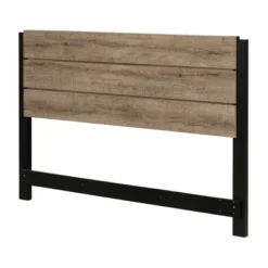 Munich Headboard Weathered Oak/Matte Black - South Shore 17 Munich Headboard Weathered Oak/Matte Black - South Shore -Baxton Furniture Store GUEST 16189915 27c4 4a55 834f 37827dd20dbe