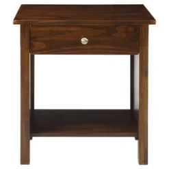 35.1" Nightstand With Usb Port - Flora Home -Baxton Furniture Store GUEST 16407ad5 0732 4664 90af 49e147f2f248