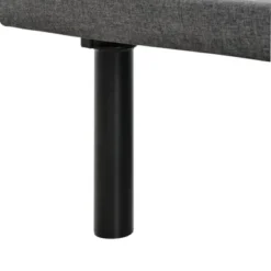 HOMCOM Twin XL Adjustable Bed Frame, Ergonomic Zero Gravity Power Bed Base With Head And Foot Incline, Memory, And Wireless Remote, Gray -Baxton Furniture Store GUEST 16ebc2e6 d68e 4907 a9f1 e505696723b2