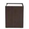 Walker Wood Nightstand With Faux Marble Top Dark Brown/Marble/Gold - Baxton Studio -Baxton Furniture Store GUEST 1724e20e 2464 4dc8 bd38 c29bd82d00f2