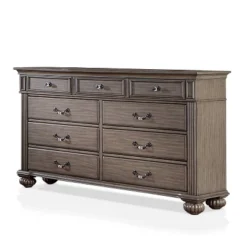 Pennings 9 Drawer Dresser With Mirror Gray - HOMES: Inside + Out -Baxton Furniture Store GUEST 18996de0 0cfb 4138 8cde ffbfdbbddaa5