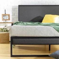 Christina Platform Bed Frame With Headboard Gray - Zinus 17 Christina Platform Bed Frame With Headboard Gray - Zinus -Baxton Furniture Store GUEST 19740c27 4874 440f 89e9 6fa75e2c9551