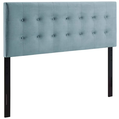 Emily Queen Biscuit Tufted Performance Velvet Headboard - Modway 8 Emily Queen Biscuit Tufted Performance Velvet Headboard - Modway - Image 6