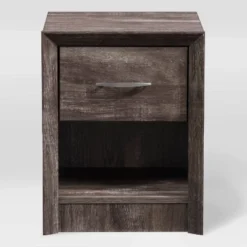 Newport Drawer Nightstand - CorLiving -Baxton Furniture Store GUEST 1d6890b8 39d2 4241 ac24 6a1256607d73