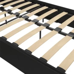 Dalia Tufted Faux Leather Bed - Room & Joy -Baxton Furniture Store GUEST 1e707b79 d910 4c1c b892 6d13b35c08ff