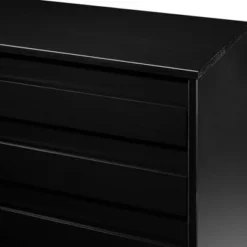 Ilya Solid Wood Modern Panel Front 6 Drawer Dresser - Saracina Home -Baxton Furniture Store GUEST 1e832f22 f8b0 4a28 a7a3 905c529b43b5