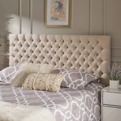 Queen/Full Jezebel Button Tufted Headboard - Christopher Knight Home