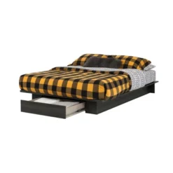 Holland Platform Bed With Drawer - South Shore -Baxton Furniture Store GUEST 20d9c1b2 8670 49dc 8e2b bb13f2ebaa68