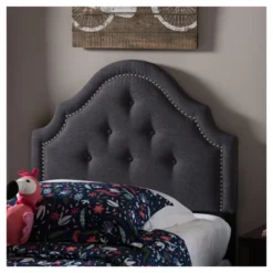 Cora Modern And Contemporary Fabric Upholstered Headboard - Twin - Baxton Studio -Baxton Furniture Store GUEST 21856ec0 d989 4959 a9f6 99c0b53bed8d
