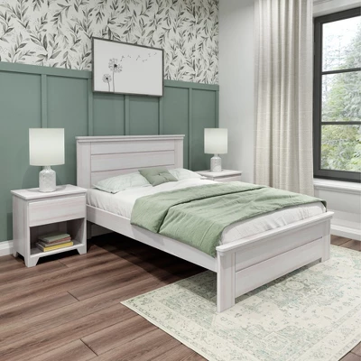 Max & Lily Farmhouse Full Bed With Panel Headboard 3 Max & Lily Farmhouse Full Bed With Panel Headboard