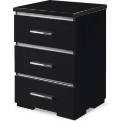Belmont 3 Drawer Nightstand - Finch 16 Belmont 3 Drawer Nightstand - Finch -Baxton Furniture Store GUEST 236050ee 6771 4ba1 89dd e453b9b8b183