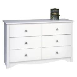 Monterey Dresser White - Prepac -Baxton Furniture Store GUEST 24ae8840 17fb 463c ac70 d608c6dd3ada