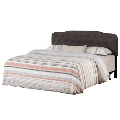 Nicole Upholstered Headboard Stone Fabric/Metal (Frame Not Included) - Hillsdale Furniture 4 Nicole Upholstered Headboard Stone Fabric/Metal (Frame Not Included) - Hillsdale Furniture - Image 2