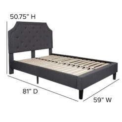 Flash Furniture Brighton Arched Tufted Upholstered Platform Bed 13 Flash Furniture Brighton Arched Tufted Upholstered Platform Bed -Baxton Furniture Store GUEST 26085441 bb66 4cb7 a9d2 adcf94aeb00f