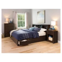 Fremont Nightstand Espresso - Prepac -Baxton Furniture Store GUEST 27027c05 ba00 42a9 80d1 b26e043deacf