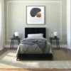 RealRooms Maverick Velvet Upholstered Platform Bed With Tufted Headboard -Baxton Furniture Store GUEST 29ee10f1 2baa 4110 bf68 557b9da05d93