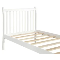 Twin Size Wood Platform Bed Frame With Slat Support-ModernLuxe -Baxton Furniture Store GUEST 29f126cc 4ede 4fe2 9157 6991bce516dd