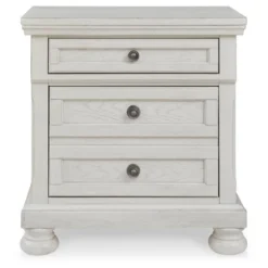 Robbinsdale 2 Drawer Nightstand White - Signature Design By Ashley -Baxton Furniture Store GUEST 2a0edba3 3a1e 4a19 be05 607b0f405f61