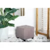 Contemporary Square Pouf Gray - Olivia & May -Baxton Furniture Store GUEST 2a5097ce 0f05 49c2 999a 9b553a4932b5