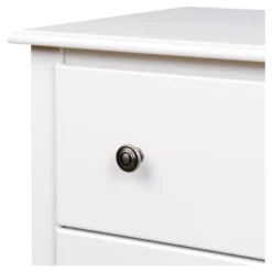 Monterey 3 Drawer Nightstand - White - Prepac