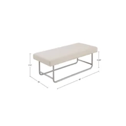 Eve Bench Ivory - Martha Stewart 15 Eve Bench Ivory - Martha Stewart -Baxton Furniture Store GUEST 2b7ff8c8 4093 44c8 82c7 f25dd9efe3d6