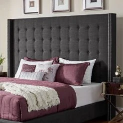65" Madison Wingback High Headboard - Inspire Q