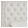 Rosalyn Crystal Tufted Wingback Headboard - Inspire Q® -Baxton Furniture Store GUEST 2ce4883a 96b5 4b52 a78b 0d8c59ca7a03