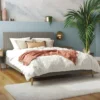 Daphne Upholstered Bed With Headboard And Modern Platform Frame - Mr. Kate -Baxton Furniture Store GUEST 306a056b 7f7f 4196 bfc3 0463e9b4ea39
