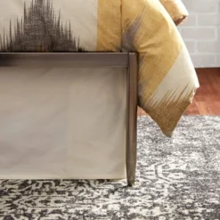 Queen Nina Metal Bed - Lifestorey -Baxton Furniture Store GUEST 32b2fdf8 3fa6 4e29 abc6 115fb1a59a23