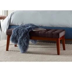 Claire Tufted Upholstered Bench - Adore Decor -Baxton Furniture Store GUEST 33463f6e d720 4ee0 8abb 99765319085d