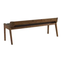 60" Rasmus Dining Bench Chestnut - Boraam -Baxton Furniture Store GUEST 33aa91e8 147e 4d6d 97b7 aea9463951ea